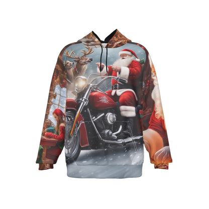 All-Over Print Men's Heavy Fleece Raglan Hoodie