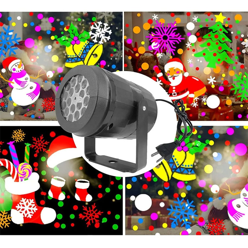 Christmas Party Lights projector