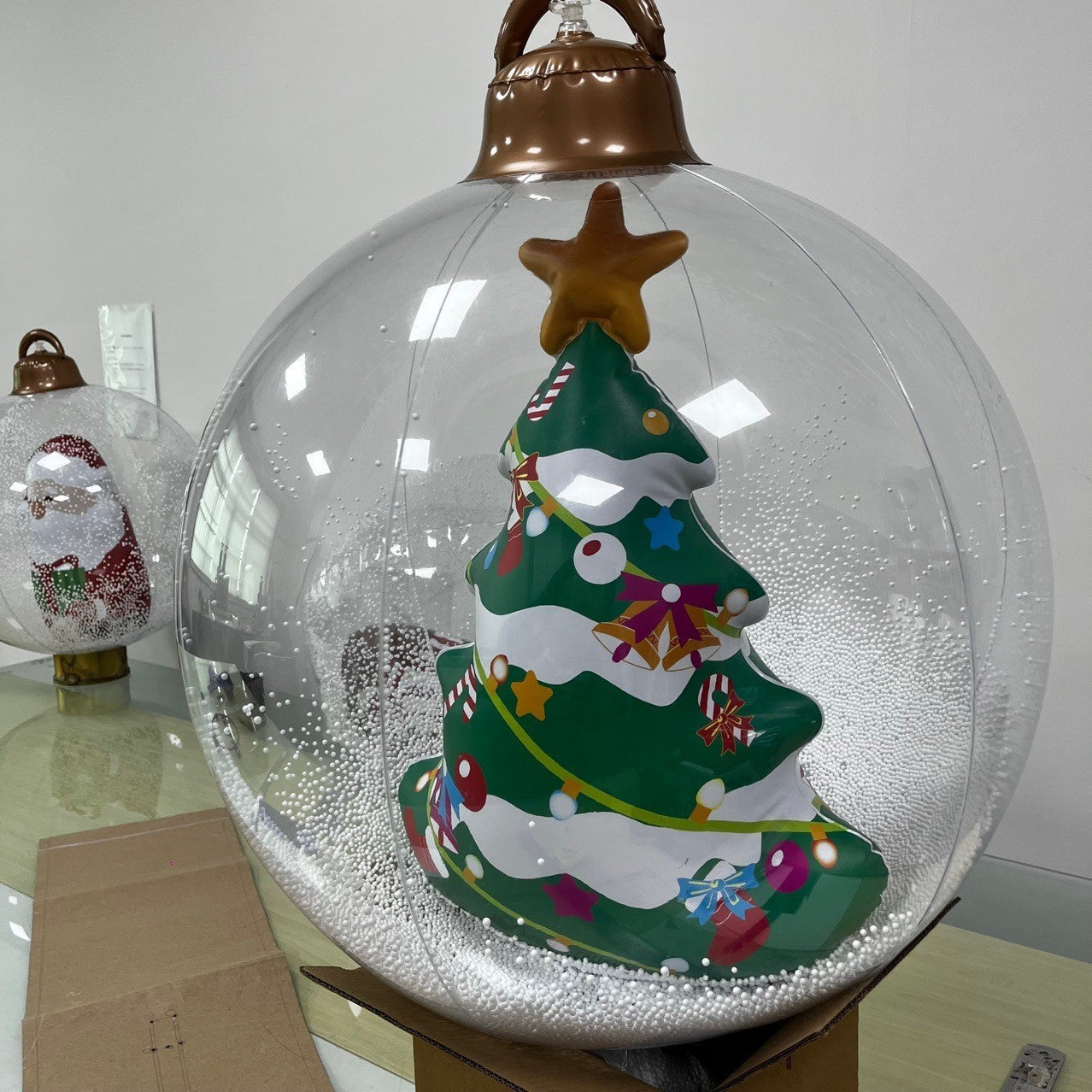 Inflatable Holiday Ornament Craft Decorations